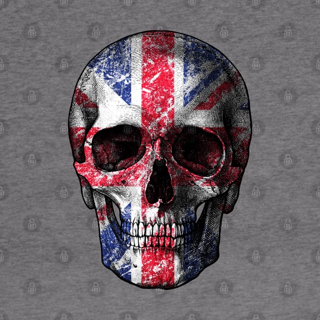 UK Skull by valentinahramov